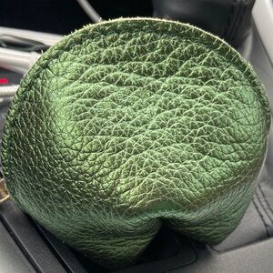 Fortune Cookie in metallic green - brand new